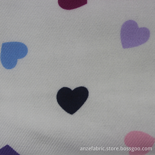 Waterproof Breathable 100% Cotton Flannel Printed Fabric
